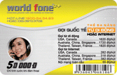 Thẻ gọi điện quốc tế từ di động TM096
