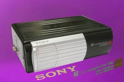 Hộp CD Changer Sony 10 đĩa