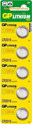 Pin cúc áo GP Lithium 3v CR2016