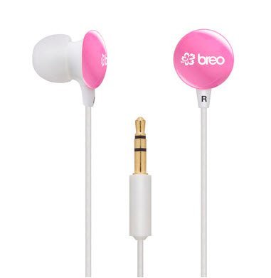 Breo Candy Drop Headphones Pink