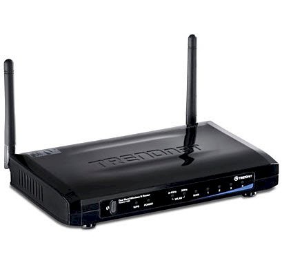 Trendnet TEW-671BR 300Mbps Concurrent Dual Band Wireless N Router  