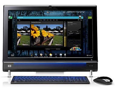 Máy tính Desktop HP TouchSmart 600-1420uk Desktop PC (XS915EA) (Intel® Core™ i5-460M 2.53GHz, RAM 6GB, HDD 2TB, VGA NVIDIA GeForce GT 230M, LCD 23inch, Windows® 7 Home Premium)