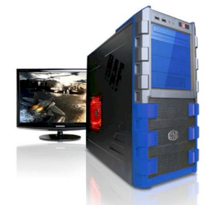 Máy tính Desktop Cyberpowerpc Mega Special IV Blue Color (Intel Core i7-960 3.20GHz, RAM 6GB, HDD 1TB, VGA NVIDIA GTX560Ti, PC DOS, Không kèm màn hình)