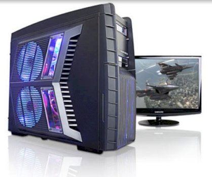 Máy tính Desktop CyberPower Gamer Infinity 8800 Pro SE i7-950 (Intel Core i7-950 3.06 GHz, RAM 12GB, HDD 1TB, VGA NVIDIA GTX 570, Windows 7, Không kèm màn hình)