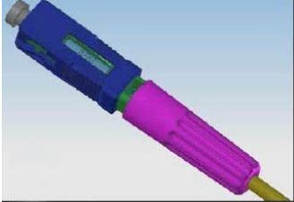 Connector 3M- 8802 chuẩn SC – TLC 3 không dùng tool