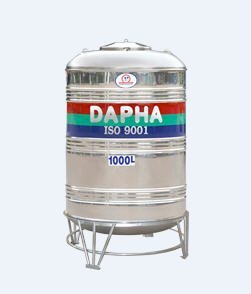 Bồn nước xuất khẩu Dapha đứng 1500L