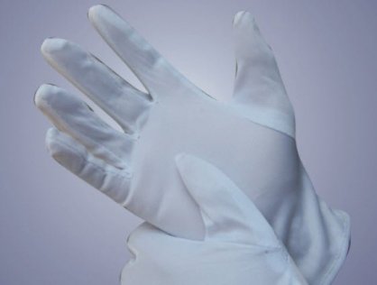 Găng tay poly trắng MD-02