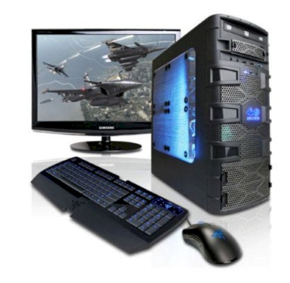 Máy tính Desktop CyberpowerPC LAN Party EVO Commander i7-960 (Intel Core i7-960 3.20GHz, RAM 6GB, HDD 1TB, VGA NVIDIA GTS450, PC DOS, Không kèm màn hình)