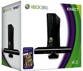 Xbox360 Slim 4GB Bundle with Kinect