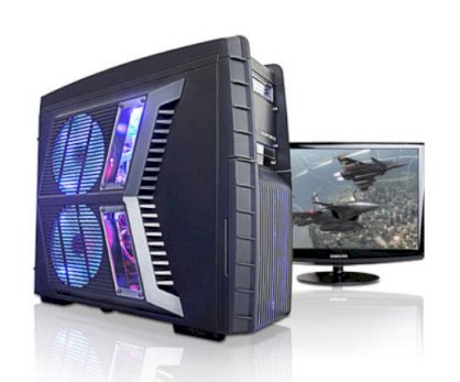 Máy tính Desktop Cyberpowerpc Gamer Xtreme 3D 2500 i7-960 (Intel Core i7-960 3.20GHz, RAM 6GB, HDD 1TB, VGA NVIDIA GTX560Ti, ViewSonic 22inch 3D LCD, PC DOS)