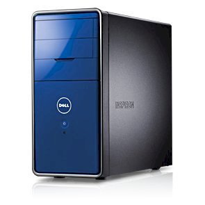 Máy tính Desktop Dell Inspiron 560 MT (Intel Core 2 Duo E7500 2.93GHz, 1GB RAM, 320GB HDD, VGA Intel GMA X4500, PC DOS, không kèm màn hình)