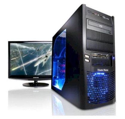 Máy tính Desktop Cyberpowerpc CyberPower P55 Same Day i5-760 (Intel Core i5-760 2.80GHz, RAM 4GB, HDD 1TB, VGA NVIDIA GT 430, Windows 7, Không kèm màn hình)