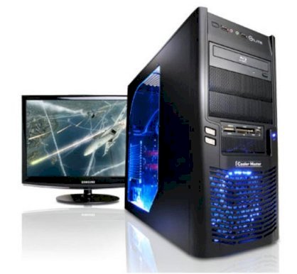 Máy tính Desktop Cyberpowerpc Mega Special I (AMD Phenom II X6 1055T 3.3 GHz, RAM 4GB, HDD 1TB, VGA ATI Radeon HD 5770, Microsoft Windows 7, Không kèm màn hình)