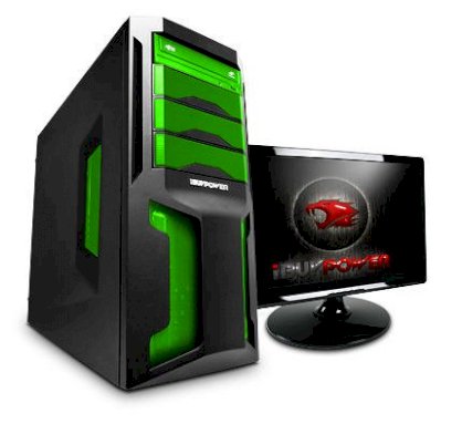 Máy tính Desktop Ibuypower 2011 Mage X2 255 (AMD Athlon II X2 255 3.1GHz, RAM 4GB, HDD 640GB, VGA ATI Radeon HD 5450, Windows 7, Không kèm màn hình)