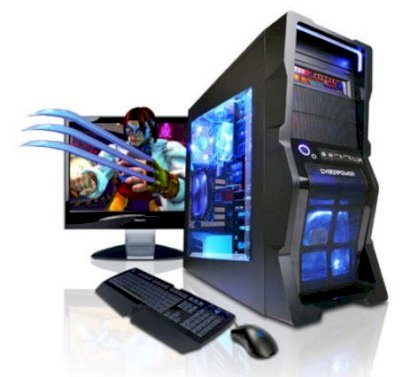 Máy tính Desktop Cyberpowerpc Gamer Dragon 9500 1055T (AMD Phenom II X6 1055T 2.80GHz, RAM 8GB, HDD 2TB, VGA AMD HD 6870 1GB, Windows 7, Không kèm màn hình)