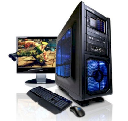 Máy tính Desktop Cyberpowerpc Gamer Xtreme 6000 Black Color (Intel Core i7-2600K 3.40GHz, RAM 8GB, HDD 2TB, VGA AMD HD 6950, Windows 7, Không kèm màn hình)
