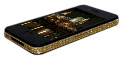 Goldstriker Apple iPhone 4 Swarovski & Gold Edition