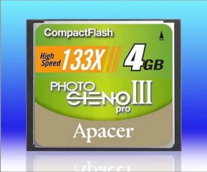 Apacer 4GB Compact Flash 133x (CF) 