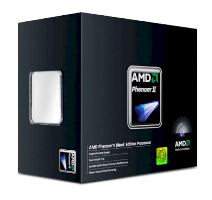 AMD Phenom II X2 -555 (3.20GHz, 512Kb L2 Cache, Socket AM3, 4000MHz FSB) 