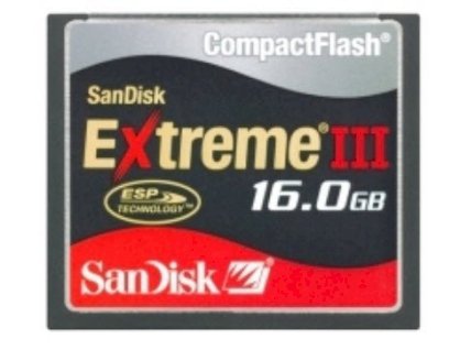 CF Sandisk Extreme III 16GB