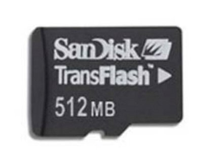 Sandisk T-Flash 512Mb
