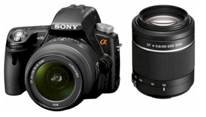 Sony Alpha SLT-A35 (DT 55-200mm F4-5.6) Lens Kit