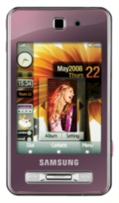 Samsung SGH-F480 Pink