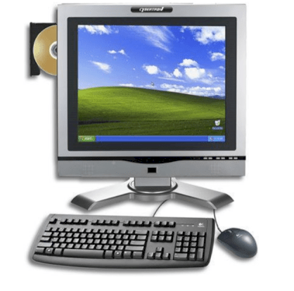 Máy tính Desktop Cybertronpc PCAIO915SL 17 inch All-In-One Q6600 (INTEL CORE 2 QUAD Q6600 C4 2.40GHZ, RAM 1GB, HDD 160GB, VGA Onboard, Màn hình LCD 17 inch, MICROSOFT WINDOWS XP PROFESSIONAL)
