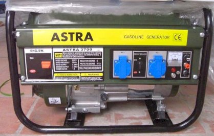 Máy phát điện Astra 3700 2,2KVA 220v/50Hz