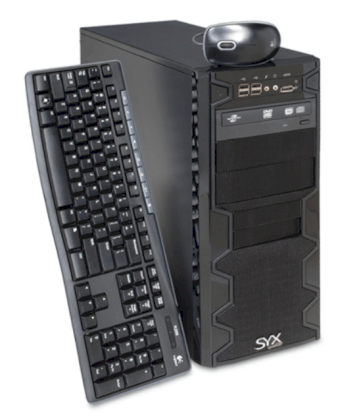 Máy tính Desktop SYX Crossfire X58 Gamer (Intel Core i7-950 3.06GHz, RAM 12GB, HDD 1TB, VGA 2x AMD ATI RADEON HD6850, Windows 7 Home Premium 64 Bit, Không kèm màn hình)