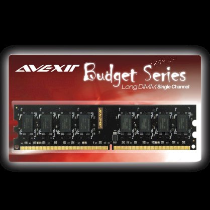 AVD3U13330901G-1BI AVEXIR Budget DDR3 1GB Bus 1600MHz PC-10600
