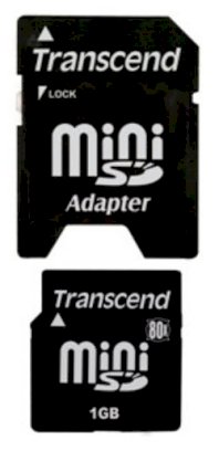 Transcend MiniSD 1GB 45x