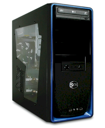 Máy tính Desktop SYX SG-1601 Gaming PC (Intel Core i5 650 3.2 GHz, RAM 8GB DDR3, HDD 1TB, VGA ATI RADEON HD 5770, Windows 7 Home Premium 64 Bit, Không kèm màn hình)