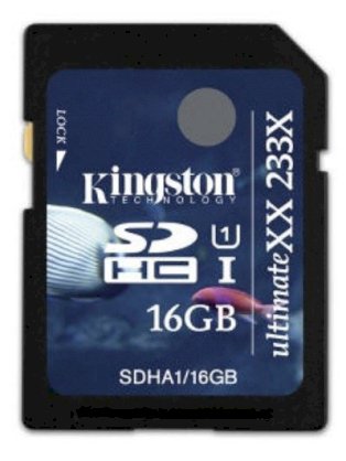 Kingston SDHC UHS-I 16GB