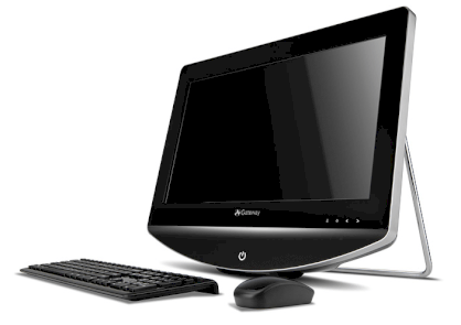 Máy tính Desktop Gateway ZX4351-47 all-in-one (AMD Athlon II X4 615e 2.50GHz, RAM 4GB, HDD 1TB, VGA NVIDIA GeForce 9200, Màn hình 21.5 inch HD Widescreen Ultrabright LCD, Windows 7 Home Premium)
