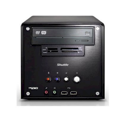 Máy tính Desktop Shuttle Home Office PC J4 4100 (Intel Core2 Duo E7500 2.93GHz, RAM 2GB, HDD 250GB, Windows 7 Home Premium, Không kèm màn hình)