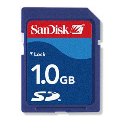 SANDISK MiniSD 1GB