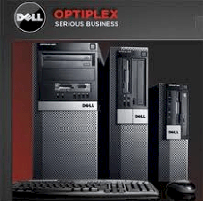 Máy tính Desktop Dell Optiplex 960MT (Intel Core 2 Duo E7500 2.93GHz, RAM 2GB, HDD 500GB, VGA Intel GMA 4500M 1GB, PC DOS, không kèm màn hinh)
