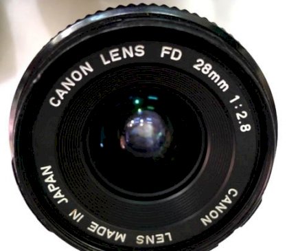 Lens Canon FD 28mm F2.8 