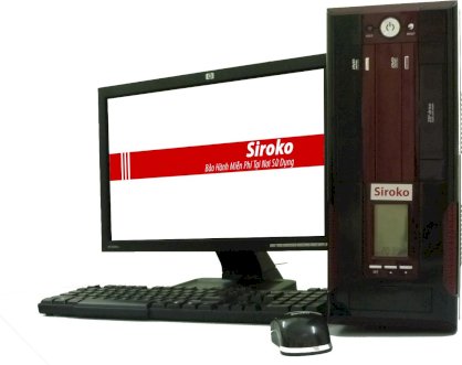 Siroko BA-572G25E/G41 (Intel PentiumD E5700 3.0GHz, RAM 2GB, HDD 250Gb, VGA Onboard, PC DOS, Không kèm màn hình) 