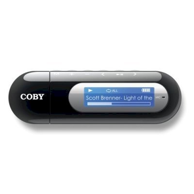 Coby USB Digital Audio Player 1GB - Black (MP305-1GBLK) 