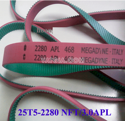 Dây đai cho máy in lưới Megadyne 25T5-1900