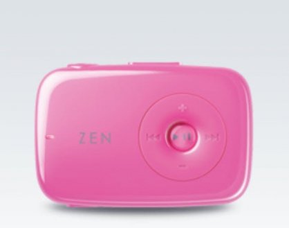 Creative Zen Stone 1GB MP3 (Pink)