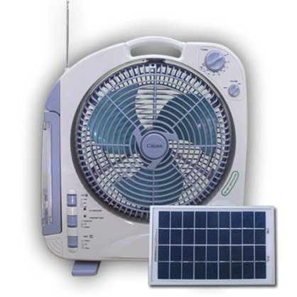 Quạt sạc điện năng lượng mặt trời XTC-168