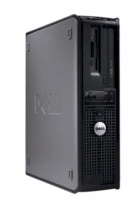 Máy tính Desktop Dell optiplex GX 745 (Intel Pentium IV 3.0 Ghz, RAM 1GB, HDD 80GB, VGA Intel GMA X3100, Win XP Home, Không kèm màn hình)