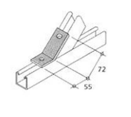 Đệm góc CVL - Phụ kiện thanh chống đa năng CVL1546