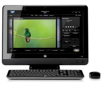 Máy tính Desktop HP All-in-One 200-5120br Desktop PC (BM357AA) (Intel Pentium E5400 2.7Ghz, RAM 4GB, HDD 750Gb, VGA GMA X4500HD, LCD 21.5inch, Windows 7 Home Premium)