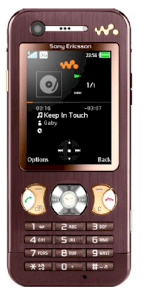 Sony Ericsson W890i Brown