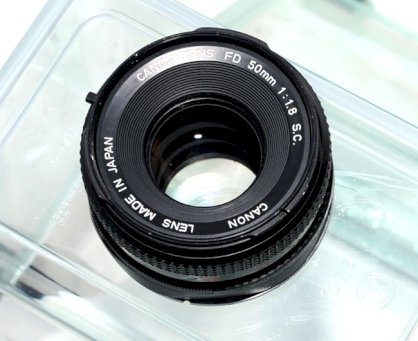 Lens Canon 50mm F1.8 SC FD