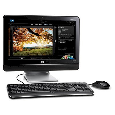 Máy tính Desktop HP Pavilion All-In-One MS238l Desktop PC (BN638AA) (AMD Athlonll X2 250u 1.6 GHz, RAM 2GB, HDD 750GB, VGA Onboard, LCD 18.5inch, PC DOS)